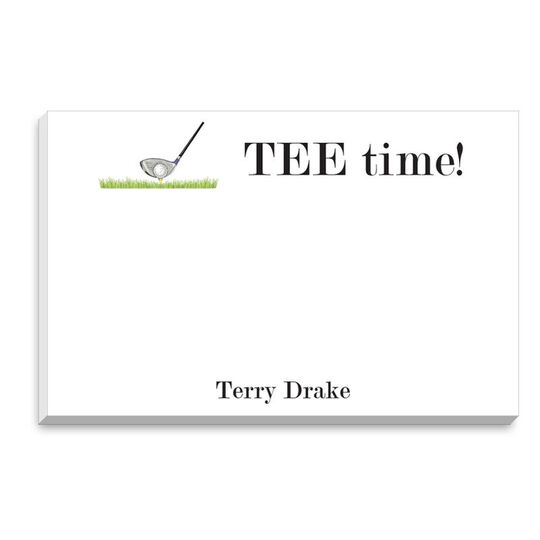 Tee Time Wide Notepads